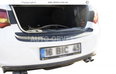 Rear bumper cover Opel Astra J 2010-… SD, ABS фото 2