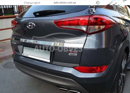 Нижня кромка багажника Hyundai Tucson 2019-2021 фото 2