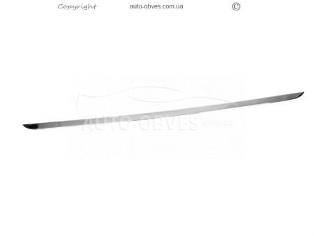 Lining the lower edge of the trunk lid Citroen C4 stainless steel фото 1