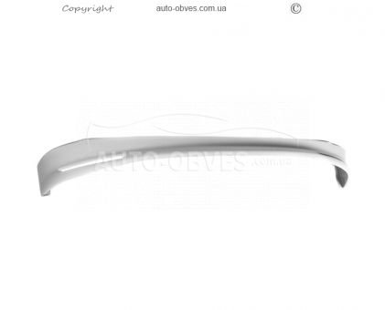 Cover on the front bumper of Mercedes Viano 2003-2014 - type: brabos style for painting фото 0