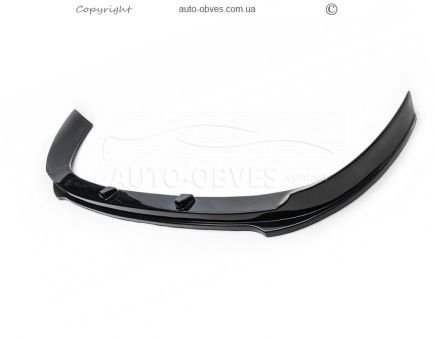 Cover on the front bumper Ford Custom 2013-... - type: black фото 0