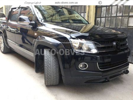 Cover on the front bumper of Volkswagen Amarok - type: under painting фото 3