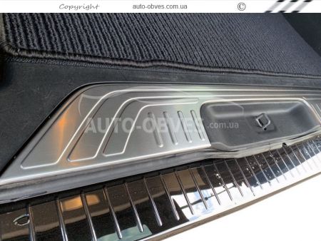 Накладка на задний порог багажника Mercedes Vito, V-class 447 фото 1
