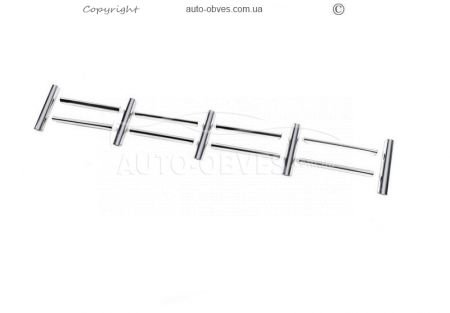 Citroen Nemo, Peugeot Bipper grille trim stainless steel фото 1