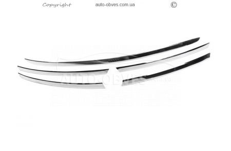 5-piece Mercedes w164 front grille pads фото 1