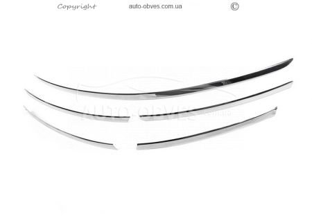 5-piece Mercedes w164 front grille pads фото 0