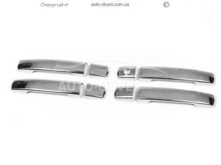 Накладки на дверные ручки Nissan Navara 1-о отверстие фото 0