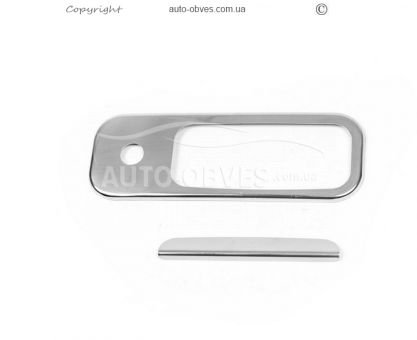 Накладка на ручку двери багажника Volkswagen Caddy из 2 частей фото 0