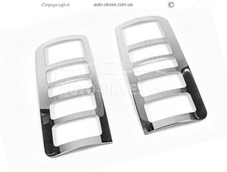 Leg pads Ford Connect 2002-2009 stainless steel 2 pcs фото 1