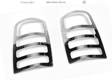 Leg pads Citroen Berlingo stainless steel 2 pcs фото 2