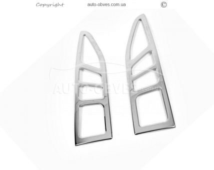 Leg pads Citroen Berlingo 2012-2017 stainless steel 2 pcs фото 1