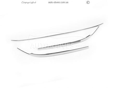 Rear bumper pads VW Passat B8 sedan, station wagon фото 1