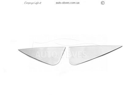 Daihatsu Terios Window deflectors stainless steel фото 0