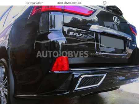 2015-2020 Lexux LX570 rear bumper pads фото 2