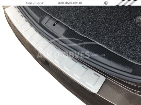 Накладка на задний бампер Ford Galaxy 2006-2015 фото 1