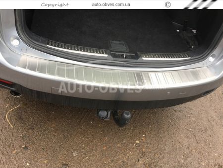 Накладка на задній бампер Mazda 6 2013-2017 - тип: sw фото 2