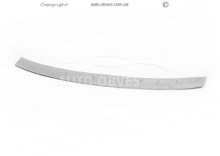 Накладка на задний бампер Skoda Octavia A7 sw фото 0