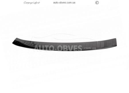 Накладка на задній бампер чорний хром Ford Escape 2013-2020 фото 0