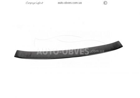 Накладка на задній бампер чорний хром Ford Kuga 2013-2020 фото 1