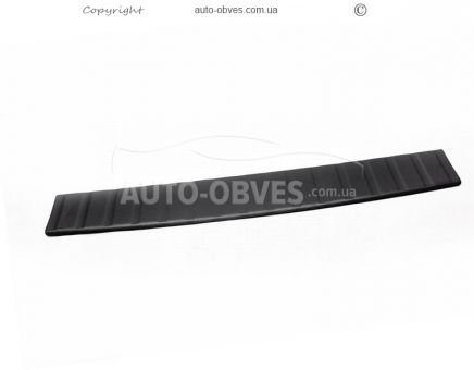 Rear bumper cover - type: abs фото 1