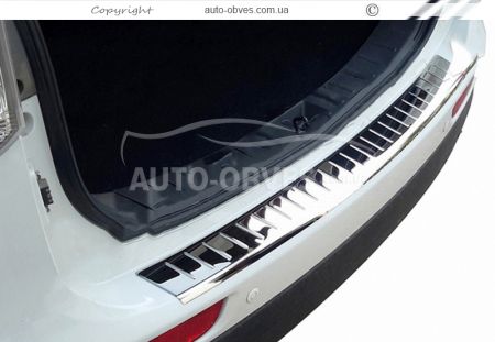 Outlander rear bumper cover 2013-2015 фото 3