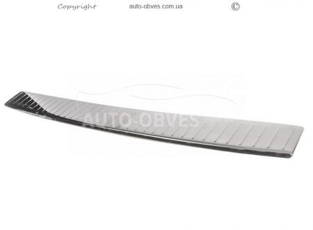 Накладка на задний бампер Mercedes Vito, V-class 2014-2022, нержавейка фото 3