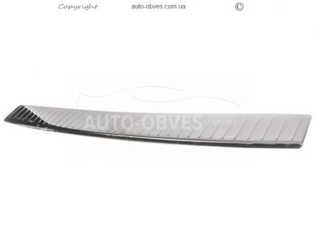 Накладка на задний бампер Mercedes Vito, V-class 2014-2022, нержавейка фото 2