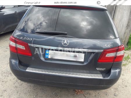 Накладка на бампер Mercedes E class w212 SW фото 3