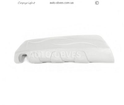 Rear bumper pad Renault Sandero 2007-2013 - type: paintable фото 0