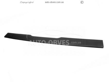 Накладка на задний бампер с загибом Mercedes Viano 2003-2014 - тип: abs пластик фото 3
