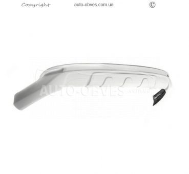 Rear bumper trim Ford Focus III 2016-2018 - type: paintable sedan фото 0