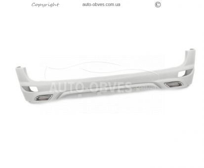 Rear bumper trim Volkswagen Crafter 2006-2016 - type: paintable v2 фото 1