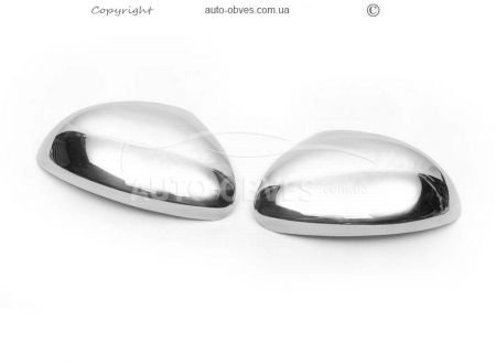 Covers for mirrors Seat Alhambra 2010-... stainless steel фото 1