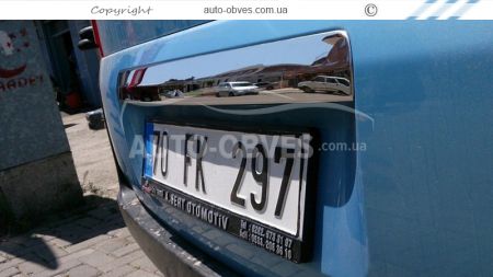 Trim above number plate Citroen Nemo, Peugeot Bipper, Fiat Fiorino фото 2
