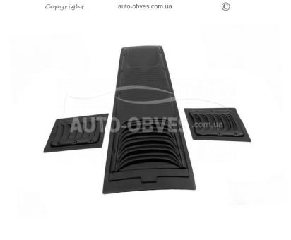 Hood overlay Toyota Hilux - type: v1 abs фото 1