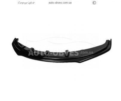 Cover on the front bumper BMW 3 series F30, 31, 34 2012-2019 - type: black lip фото 0
