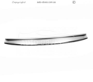 Cover on the rear bumper Kia Sportage 2016-2021 - type: stainless steel фото 1