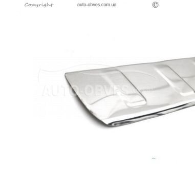 Rear bumper trim Volkswagen Touareg 2018-... фото 2