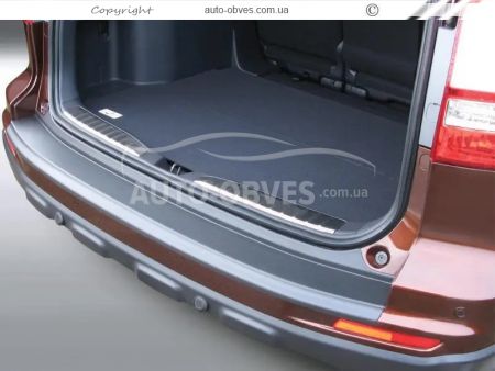 Накладка на задний порог Honda CRV 2013-2016 - тип: 2 шт фото 2