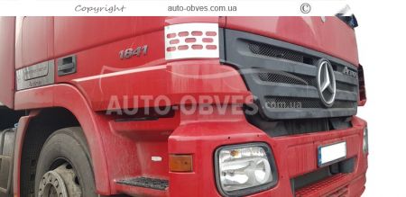 Covers for air intakes Mercedes Actros MP2 2001-2008 2 pcs фото 1