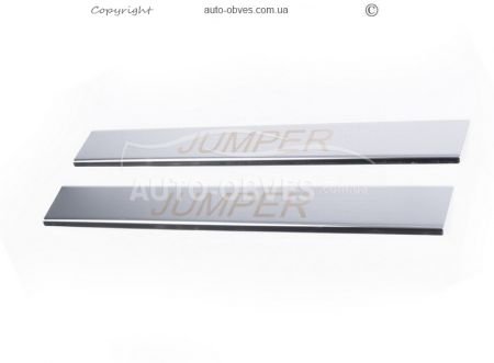 Накладки на пороги Citroen Jumper фото 1