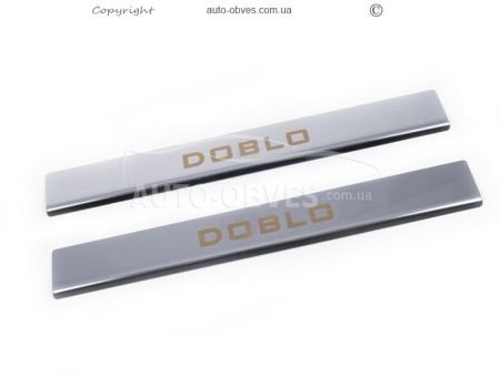 Door sills Fiat Doblo 2002-2012 фото 2