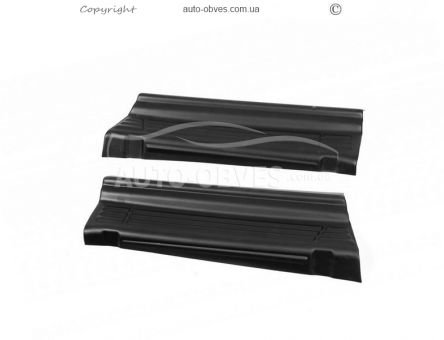 Накладки на дверные пороги Citroen Jumper 2007-2014-... - тип: abs пластик eurocap фото 1