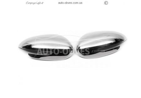 Covers for mirrors Kia Sportage 2016-2019 stainless steel фото 1