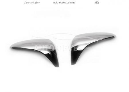 Covers for mirrors Hyundai ix35 2pcs narrow фото 1