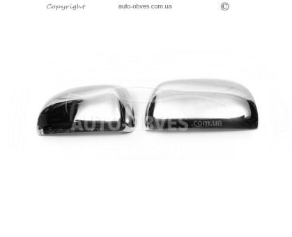 Covers for mirrors Toyota Rav4 stainless steel фото 0