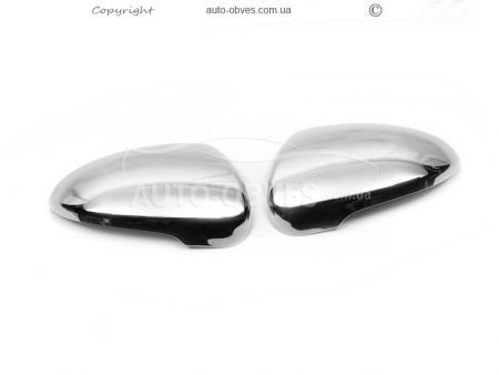 Covers for mirrors Hyundai Tucson 2015-2019 stainless steel фото 1
