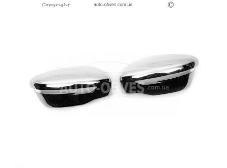 Covers for mirrors Nissan X-Trail 2014-2017 фото 1