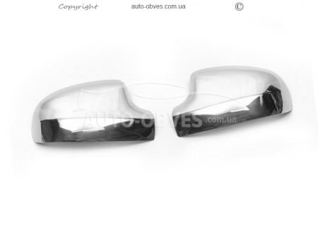 Накладки на дзеркала Nissan Terrano 2014-... - тип: варіант 2 фото 1