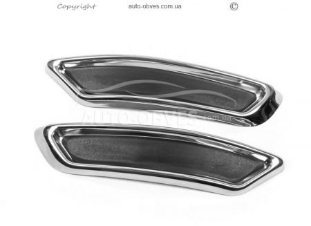 Muffler Covers for VW Passat B8 2014-2019 Sedan, Wagon фото 1